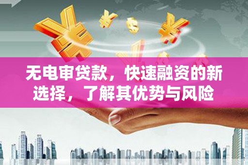 水富无电审贷款，快速融资的新选择，了解其优势与风险