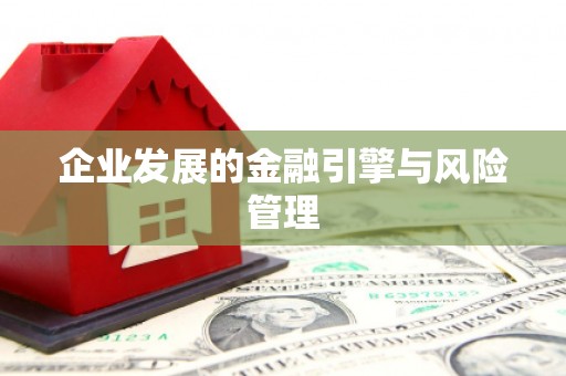水富企业发展的金融引擎与风险管理