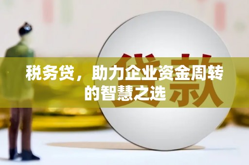 水富税务贷，助力企业资金周转的智慧之选