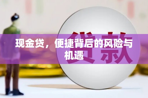 水富现金贷，便捷背后的风险与机遇