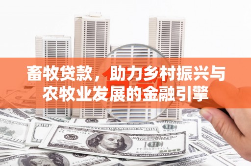 水富畜牧贷款，助力乡村振兴与农牧业发展的金融引擎