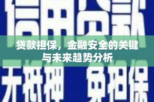水富贷款担保，金融安全的关键与未来趋势分析