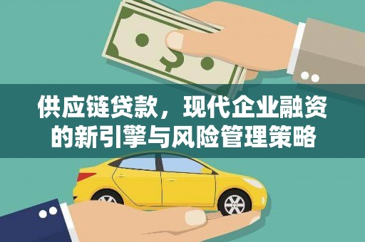 水富供应链贷款，现代企业融资的新引擎与风险管理策略