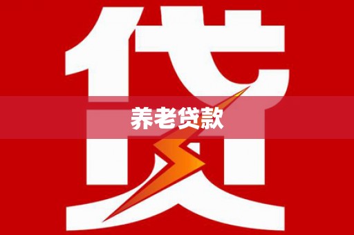 水富养老贷款