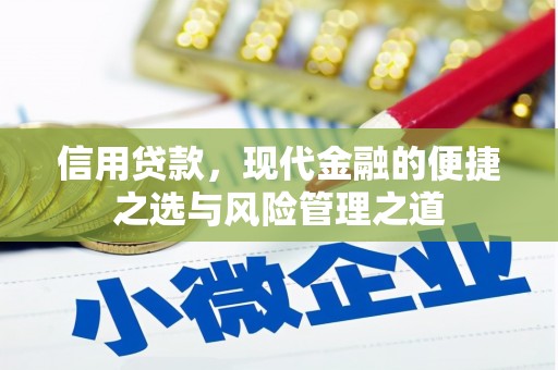 水富信用贷款，现代金融的便捷之选与风险管理之道