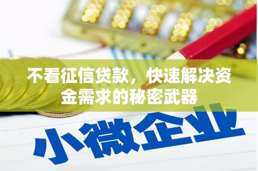 水富不看征信贷款，快速解决资金需求的秘密武器