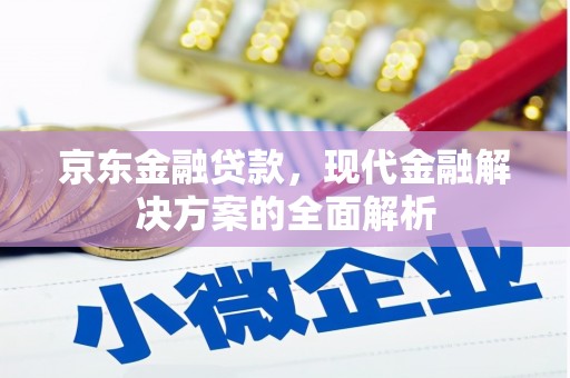 水富京东金融贷款，现代金融解决方案的全面解析