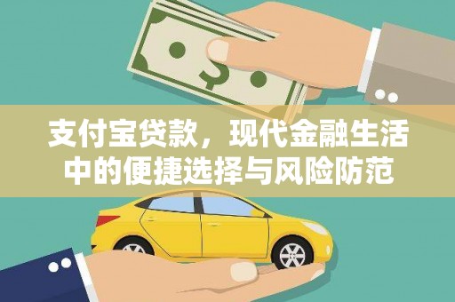 水富支付宝贷款，现代金融生活中的便捷选择与风险防范
