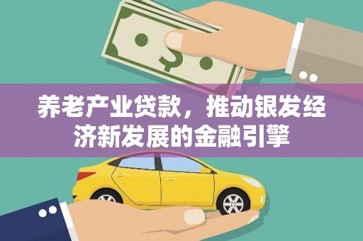 水富养老产业贷款，推动银发经济新发展的金融引擎