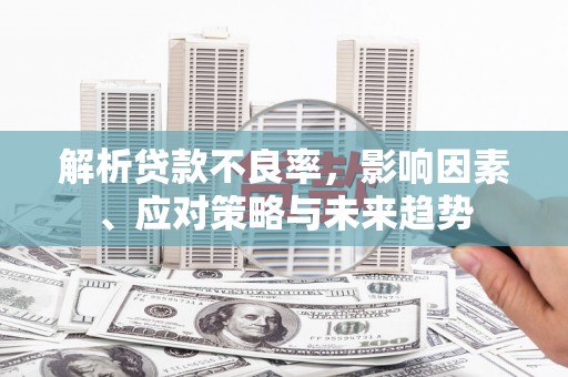 水富解析贷款不良率，影响因素、应对策略与未来趋势