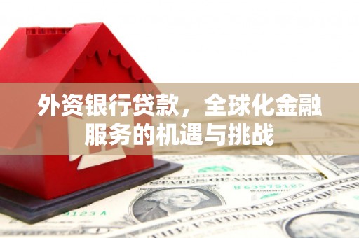 水富外资银行贷款，全球化金融服务的机遇与挑战
