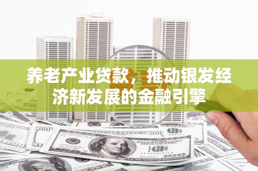 水富养老产业贷款，推动银发经济新发展的金融引擎