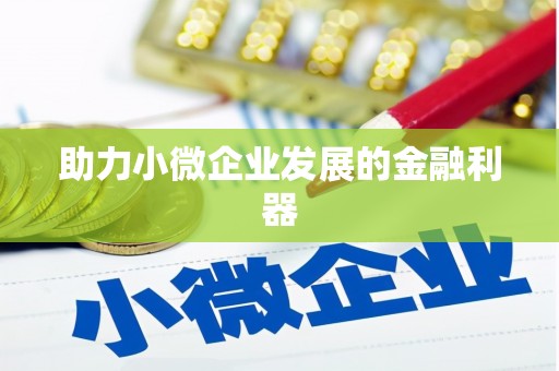 水富助力小微企业发展的金融利器