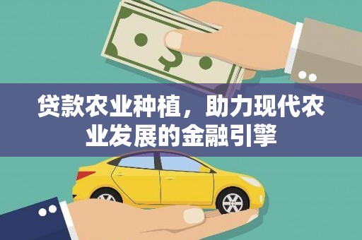 水富贷款农业种植，助力现代农业发展的金融引擎
