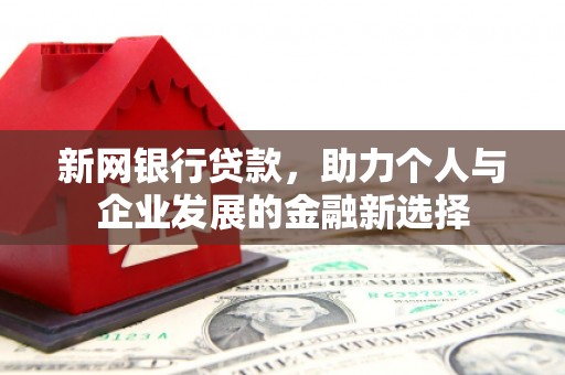 水富新网银行贷款，助力个人与企业发展的金融新选择