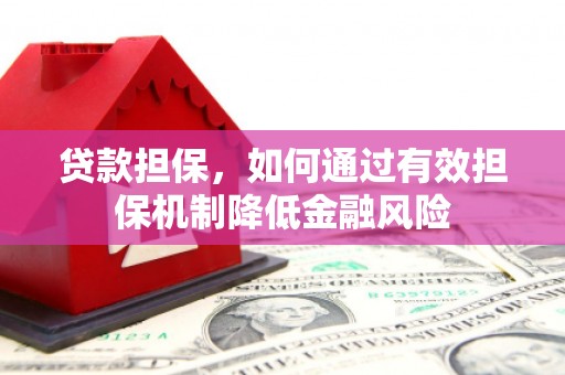 水富贷款担保，如何通过有效担保机制降低金融风险
