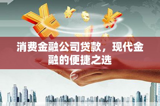 水富消费金融公司贷款，现代金融的便捷之选