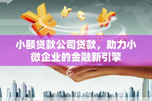 水富小额贷款公司贷款，助力小微企业的金融新引擎