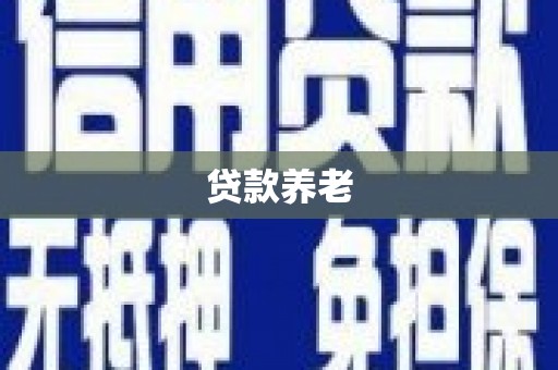 水富贷款养老