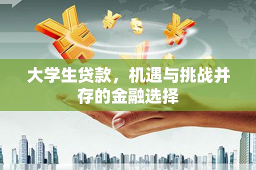 水富大学生贷款，机遇与挑战并存的金融选择