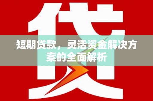 水富短期贷款，灵活资金解决方案的全面解析