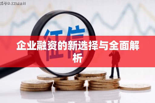 水富企业融资的新选择与全面解析