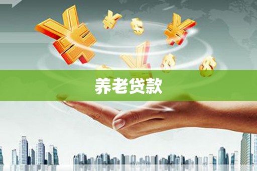 水富养老贷款